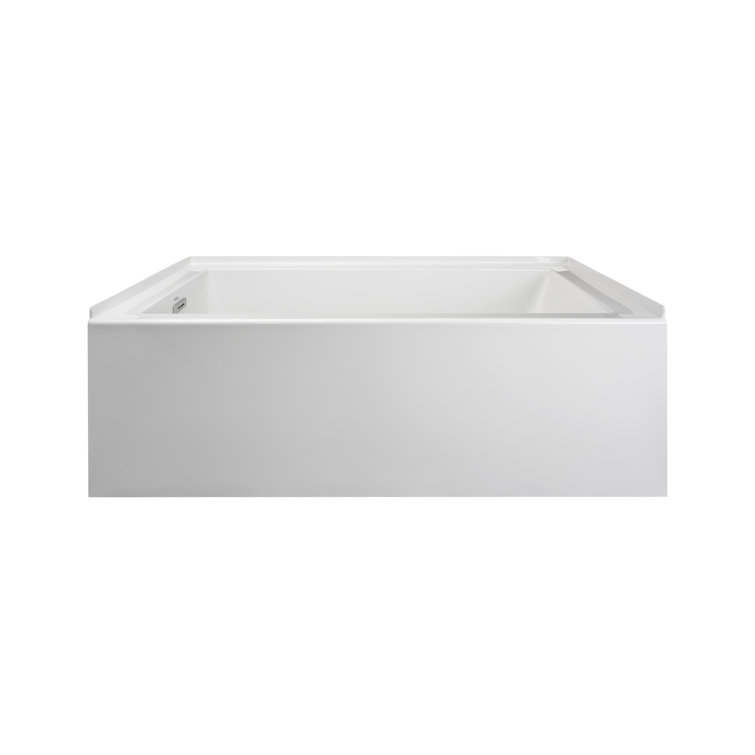 JACUZZI® Linea® 60" x 32" Alcove Whirlpool Bathtub Perigold